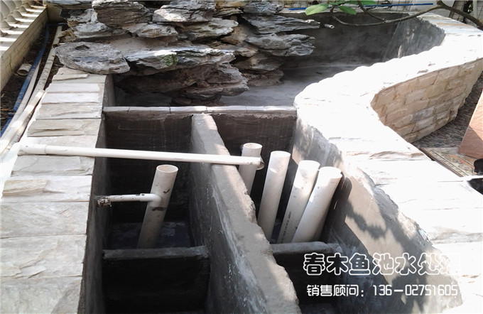广州阳台鱼池过滤池设计图片