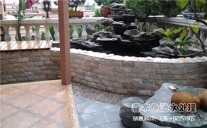 广州阳台鱼池设计案例图片